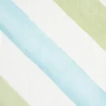 Schumacher 181261 Seaside Stripe Indoor/Outdoor Kiwi fabric swatch