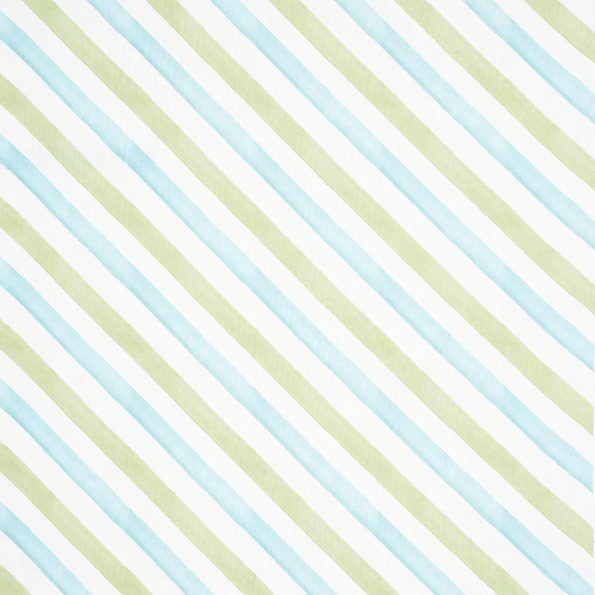 Schumacher 181261 Seaside Stripe Indoor/Outdoor Kiwi fabric swatch