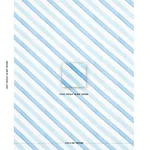 Schumacher 181262 Seaside Stripe Indoor/Outdoor Ocean fabric swatch
