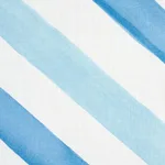 Schumacher 181262 Seaside Stripe Indoor/Outdoor Ocean fabric swatch