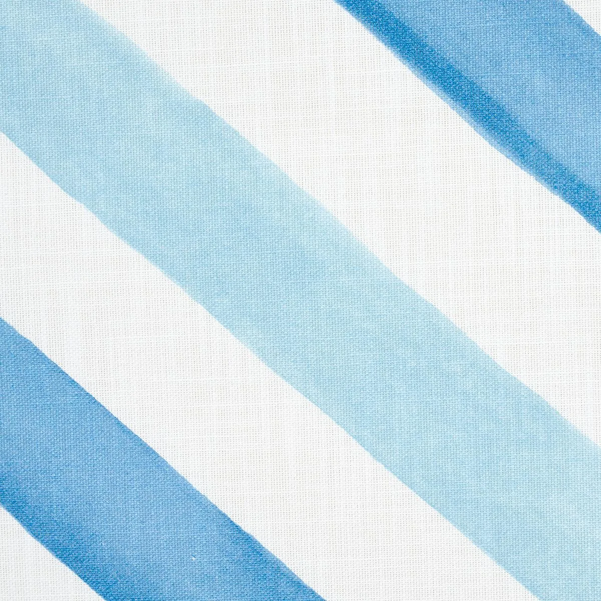 Schumacher 181262 Seaside Stripe Indoor/Outdoor Ocean fabric swatch