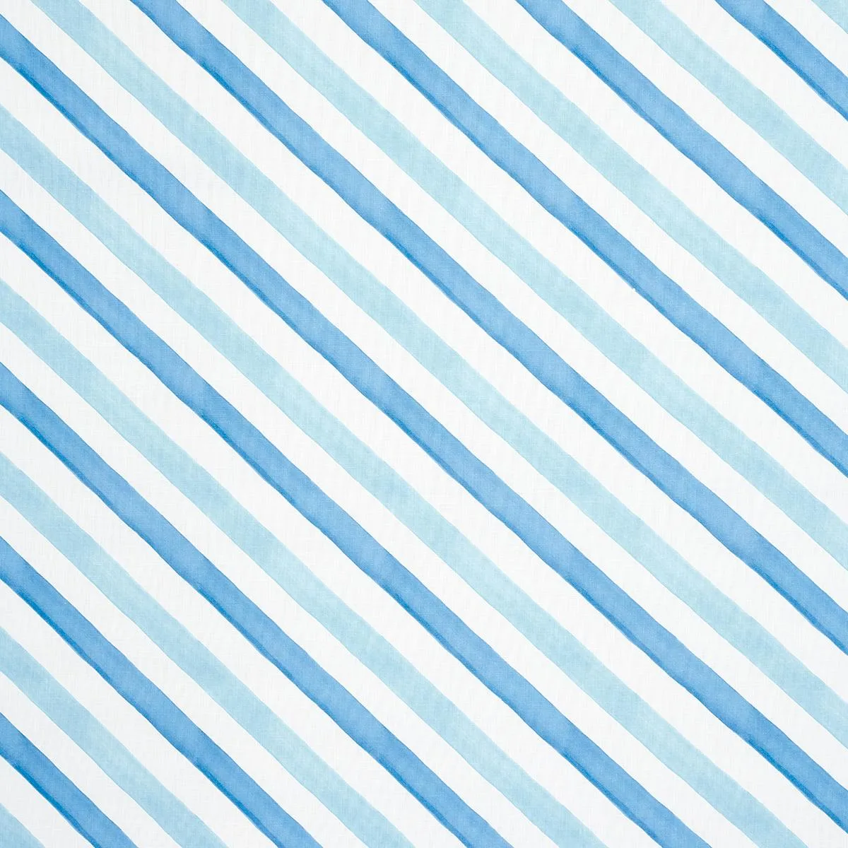 Schumacher 181262 Seaside Stripe Indoor/Outdoor Ocean fabric swatch