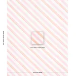 Schumacher 181260 Seaside Stripe Indoor/Outdoor Sorbet fabric swatch