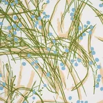 Schumacher 183812 Seaweed Green Multi fabric swatch