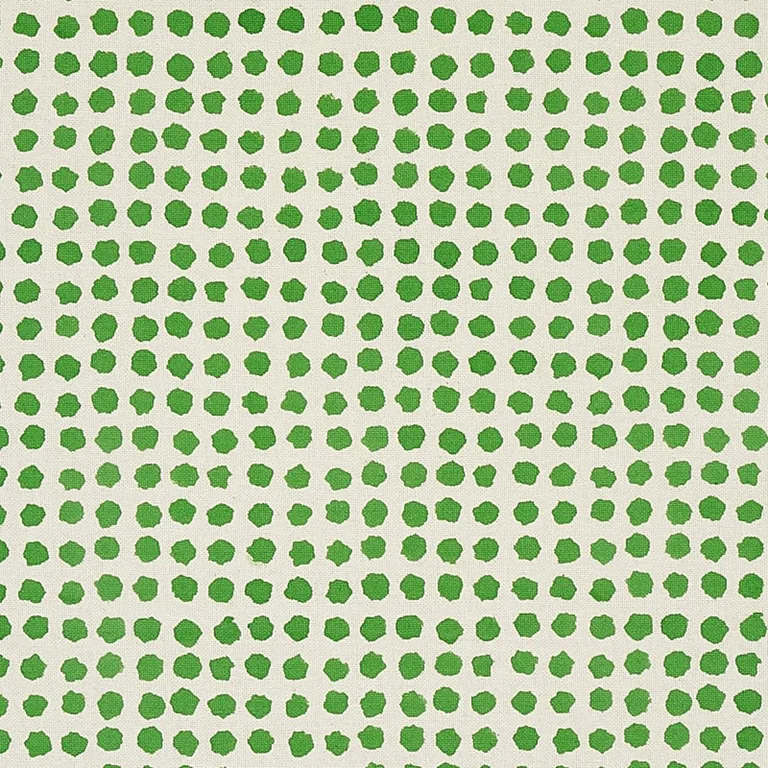 Schumacher 179771 Seed Hand Block Print Grass fabric swatch