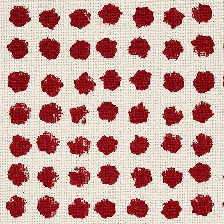 Schumacher 179772 Seed Hand Block Print Iron fabric swatch