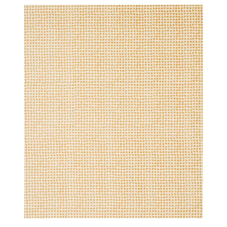 Schumacher 179770 Seed Hand Block Print Mustard fabric swatch