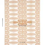 Schumacher 80212 Seema Embroidery Gold fabric swatch