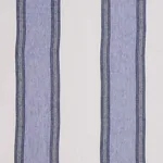 Schumacher 77431 Senita Stripe Sheer Blue fabric swatch