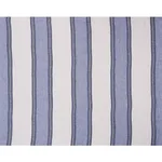 Schumacher 77431 Senita Stripe Sheer Blue fabric swatch