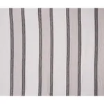 Schumacher 77430 Senita Stripe Sheer Neutral fabric swatch
