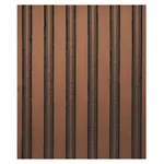 Schumacher 79451 Senza Satin Stripe Brown fabric swatch