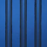 Schumacher 79450 Senza Satin Stripe Cobalt fabric swatch