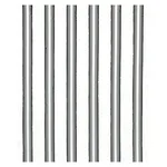 Schumacher 79452 Senza Satin Stripe Pearl fabric swatch