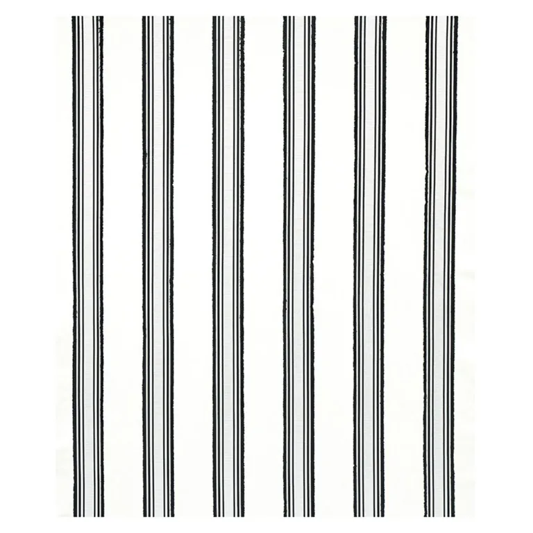 Schumacher 79452 Senza Satin Stripe Pearl fabric swatch