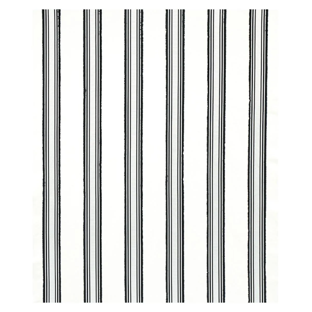 Schumacher 79452 Senza Satin Stripe Pearl fabric swatch