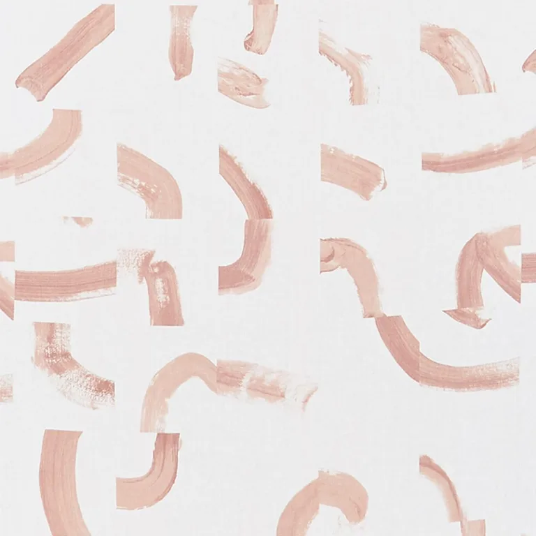 Schumacher 177891 Sepiessa Coral fabric swatch