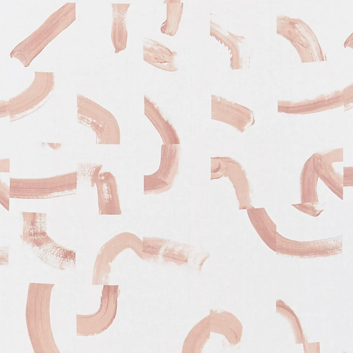 Schumacher 177891 Sepiessa Coral fabric swatch