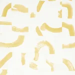 Schumacher 177895 Sepiessa Yellow fabric swatch