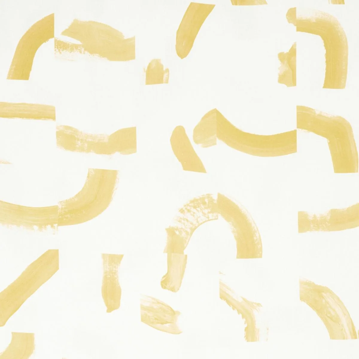 Schumacher 177895 Sepiessa Yellow fabric swatch