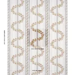 Schumacher 182071 Serena Garland Ochre fabric swatch
