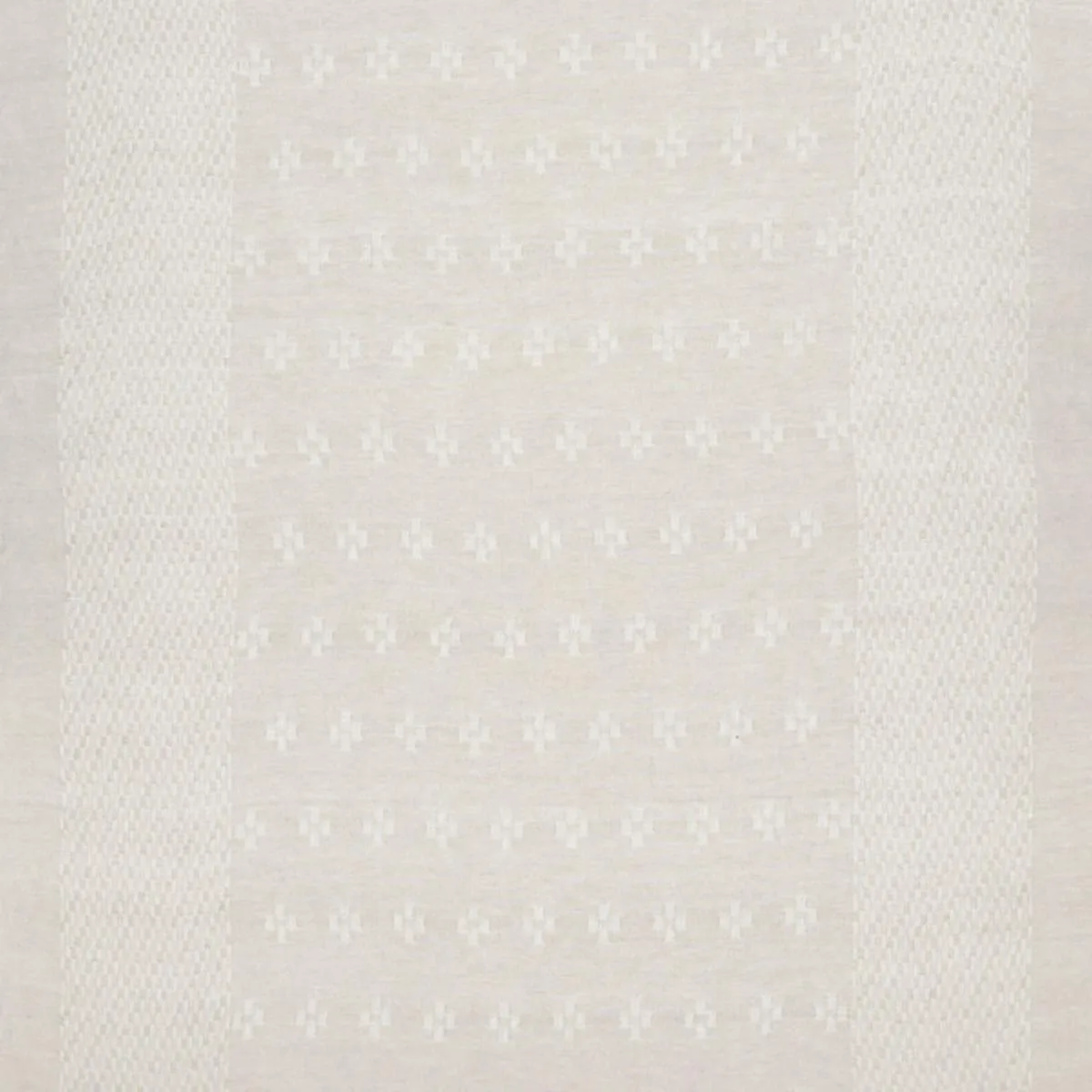Schumacher 75780 Serena Sheer Natural fabric swatch