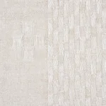 Schumacher 75780 Serena Sheer Natural fabric swatch