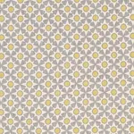 Schumacher 176426 Serendipity Bay & Citron fabric swatch