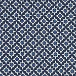 Schumacher 176422 Serendipity Blues fabric swatch