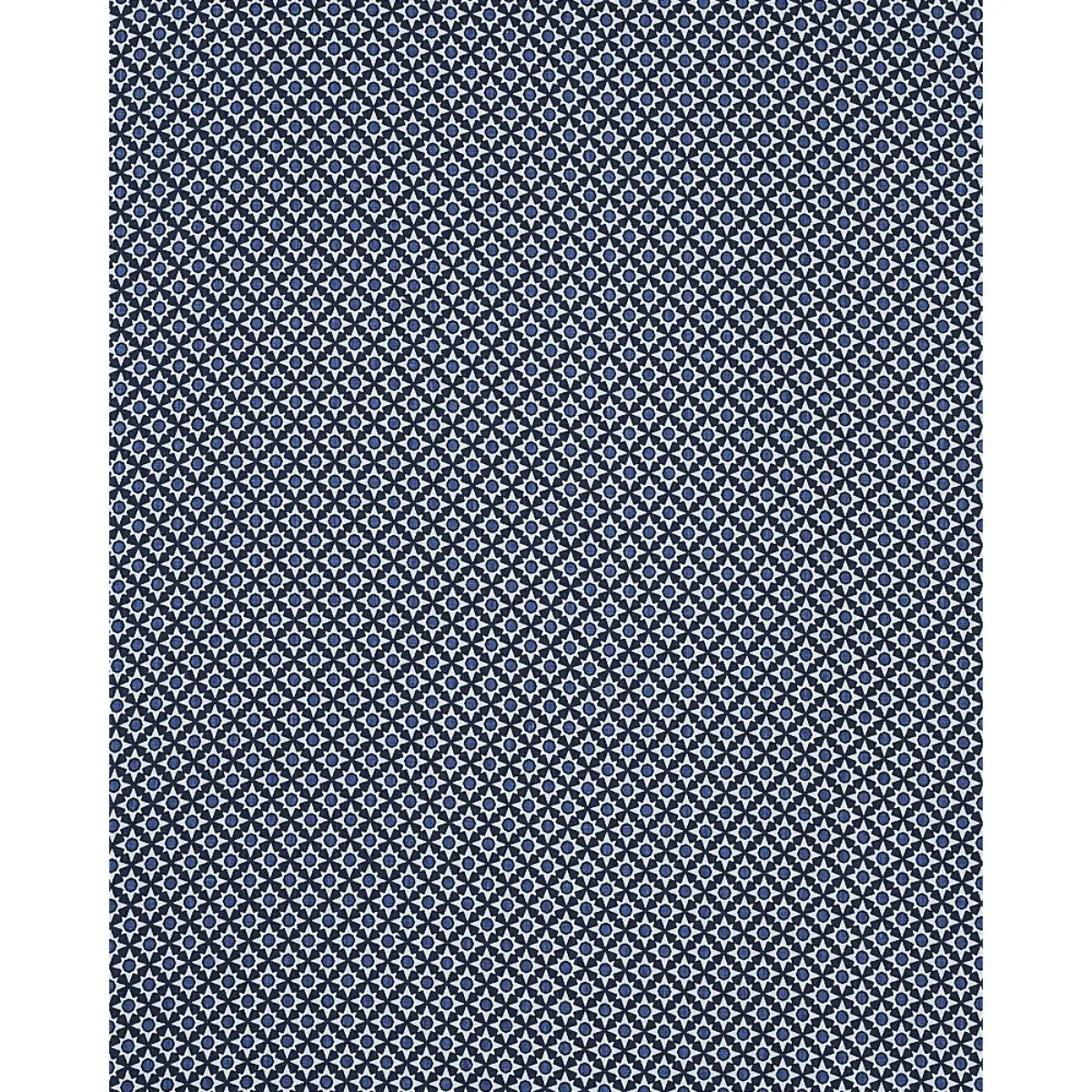 Schumacher 176422 Serendipity Blues fabric swatch