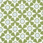 Schumacher 177961 Serendipity Green fabric swatch