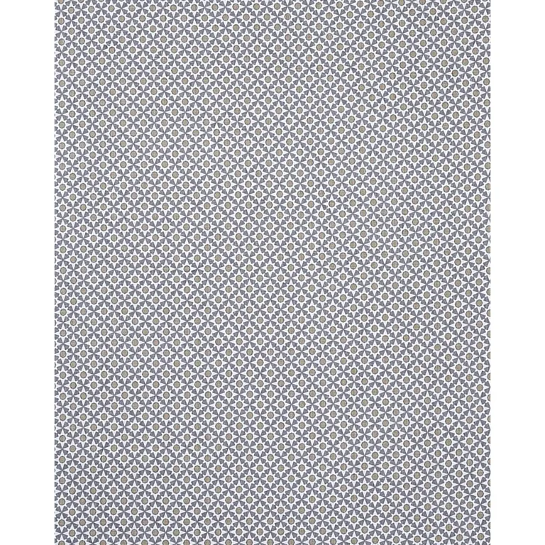 Schumacher 176425 Serendipity Smoke & Taupe fabric swatch