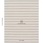 Schumacher 84273 Serra Mesa Indoor/Outdoor Stripe Burlap fabric swatch