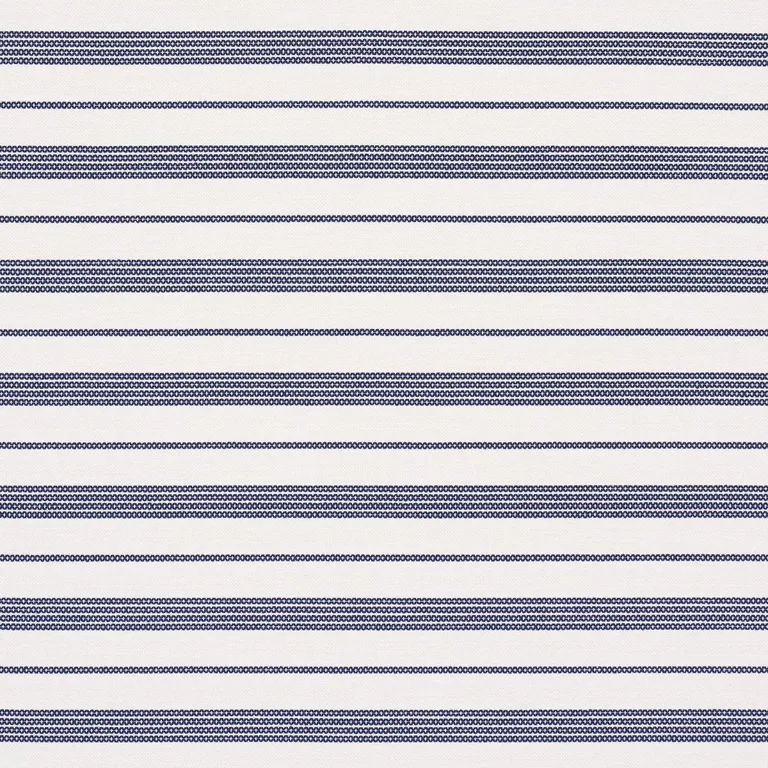 Schumacher 84270 Serra Mesa Indoor/Outdoor Stripe Navy fabric swatch