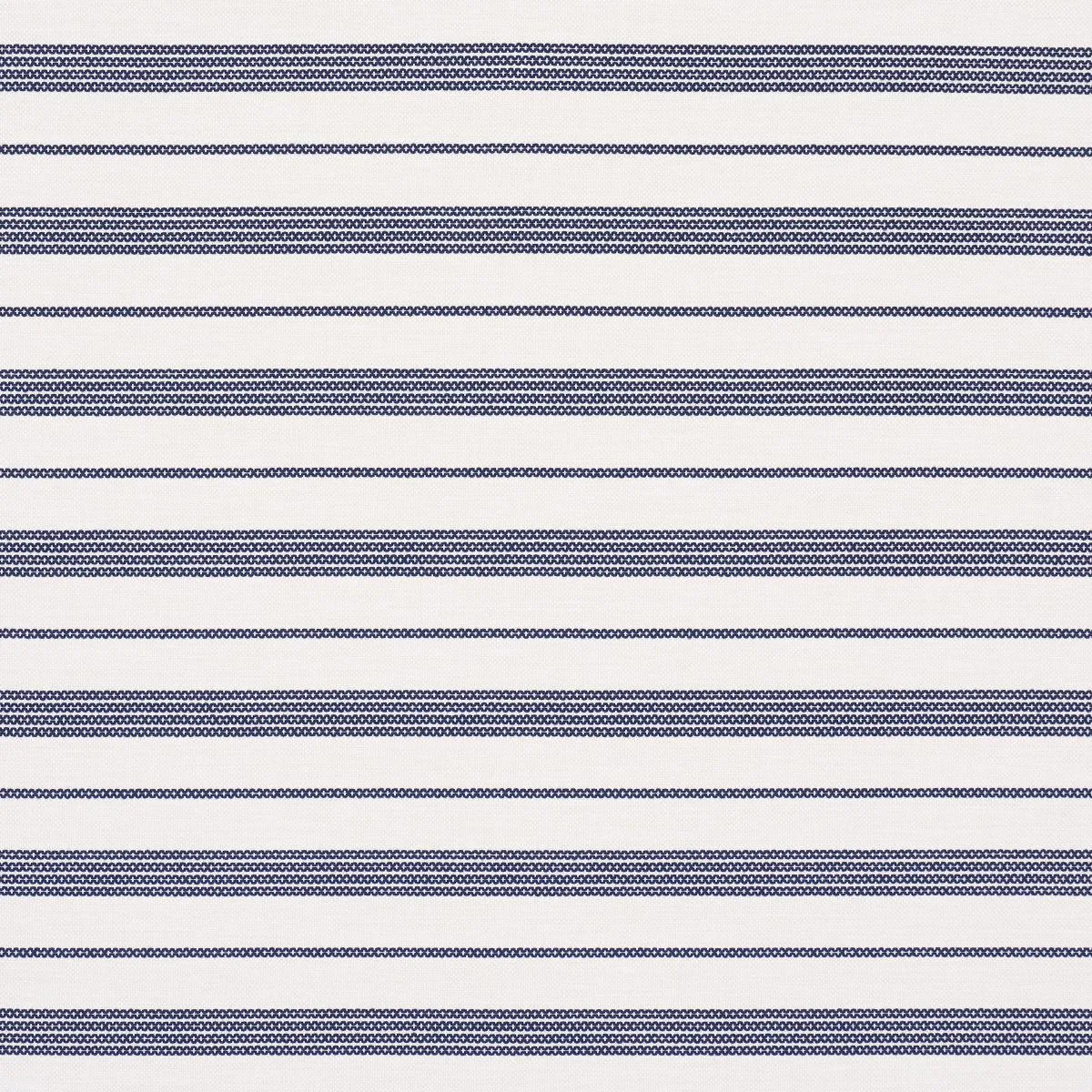 Schumacher 84270 Serra Mesa Indoor/Outdoor Stripe Navy fabric swatch