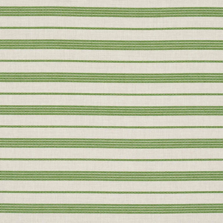Schumacher 84272 Serra Mesa Indoor/Outdoor Stripe Verde fabric swatch