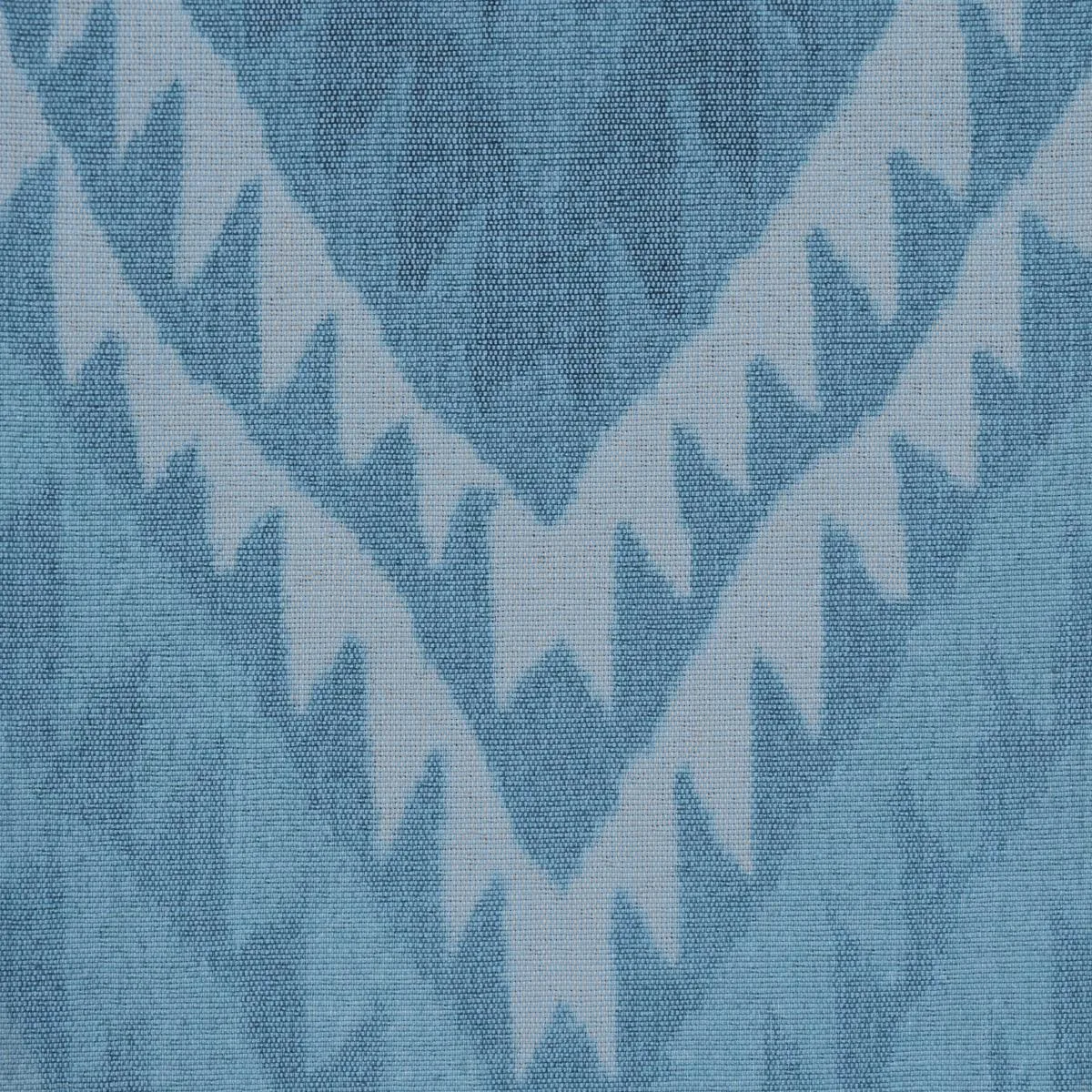 Schumacher 182771 Shabba Warp Print Blues fabric swatch