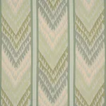 Schumacher 182770 Shabba Warp Print Leaf fabric swatch