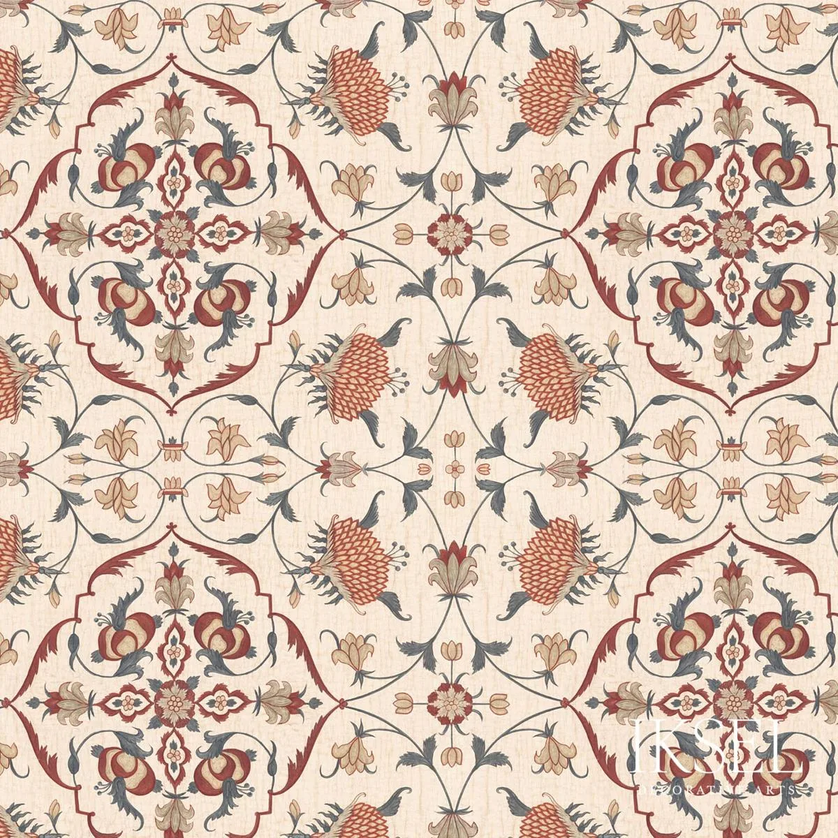 Schumacher RF312CS01 Shah Jahan Original fabric swatch