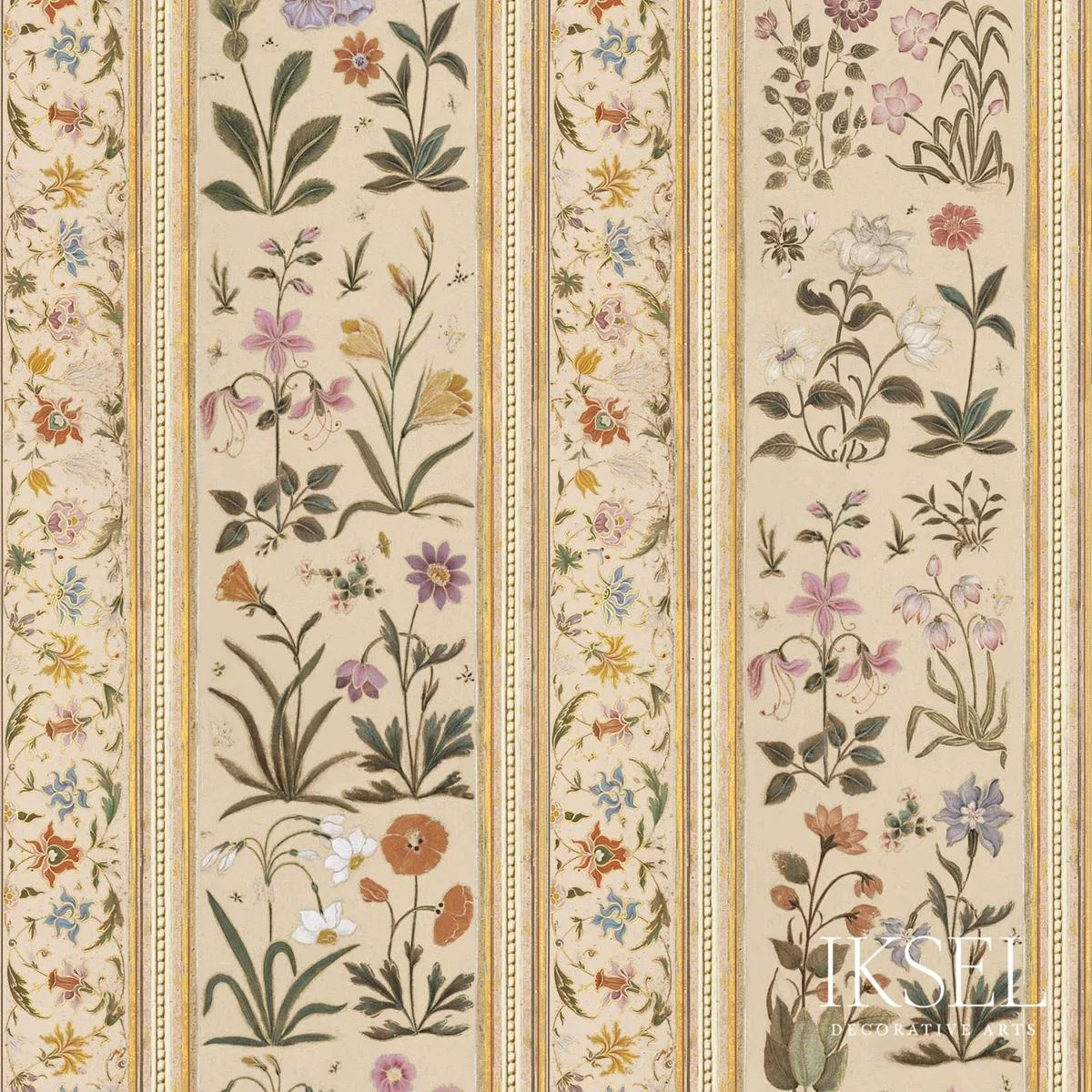 Schumacher RF924ACS01 Shalimar Stripe Cotton Original fabric swatch