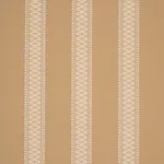 Schumacher 87202 Shannon Stripe Ochre fabric swatch