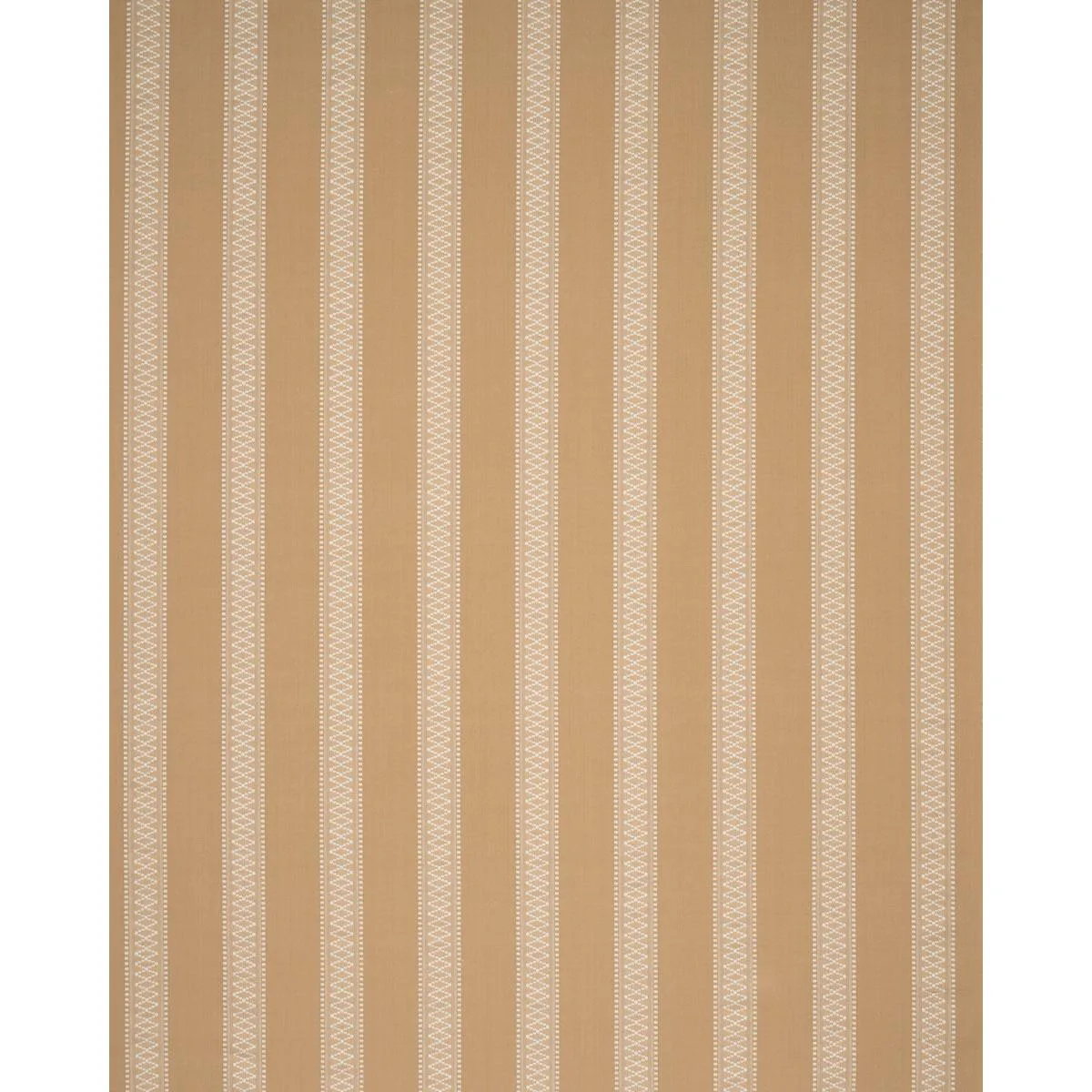 Schumacher 87202 Shannon Stripe Ochre fabric swatch