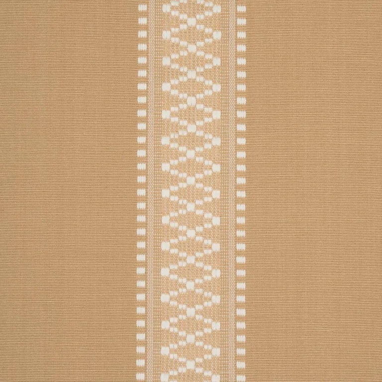 Schumacher 87202 Shannon Stripe Ochre fabric swatch