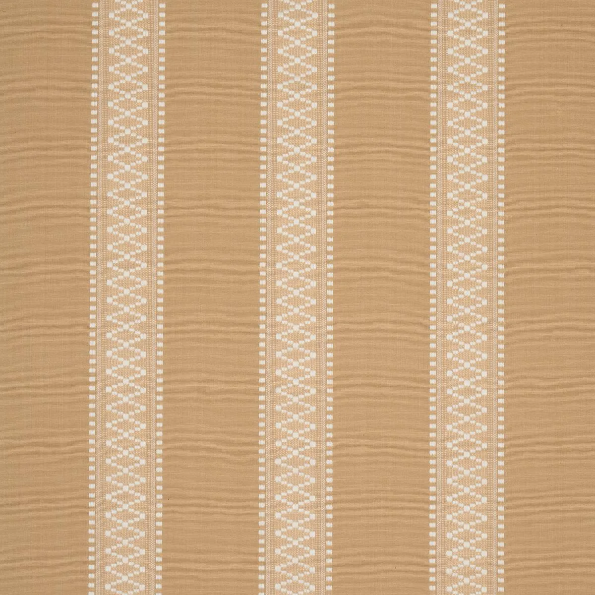 Schumacher 87202 Shannon Stripe Ochre fabric swatch