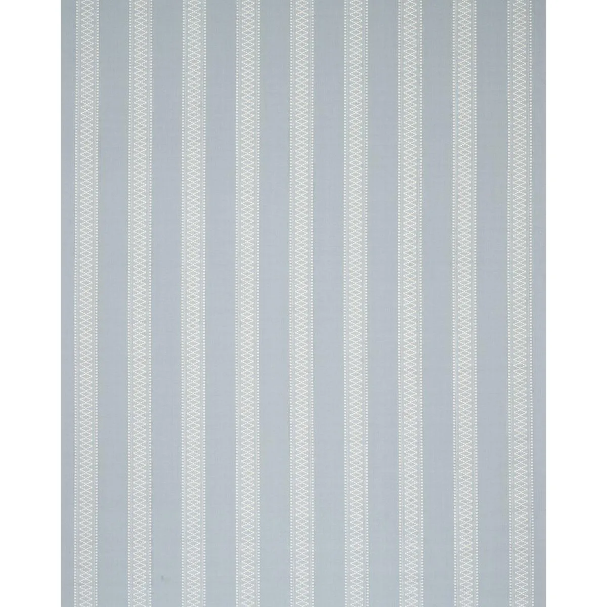 Schumacher 87200 Shannon Stripe Sky fabric swatch