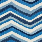 Schumacher 72471 Shasta Embroidery Blue fabric swatch