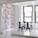 Schumacher 175801 Shengyou Toile Iris fabric swatch