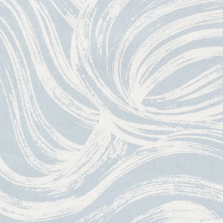 Schumacher 177491 Shio Sky fabric swatch