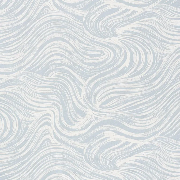 Schumacher 177491 Shio Sky fabric swatch