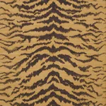 Schumacher 84650 Shivalik Hills Tiger Gold fabric swatch